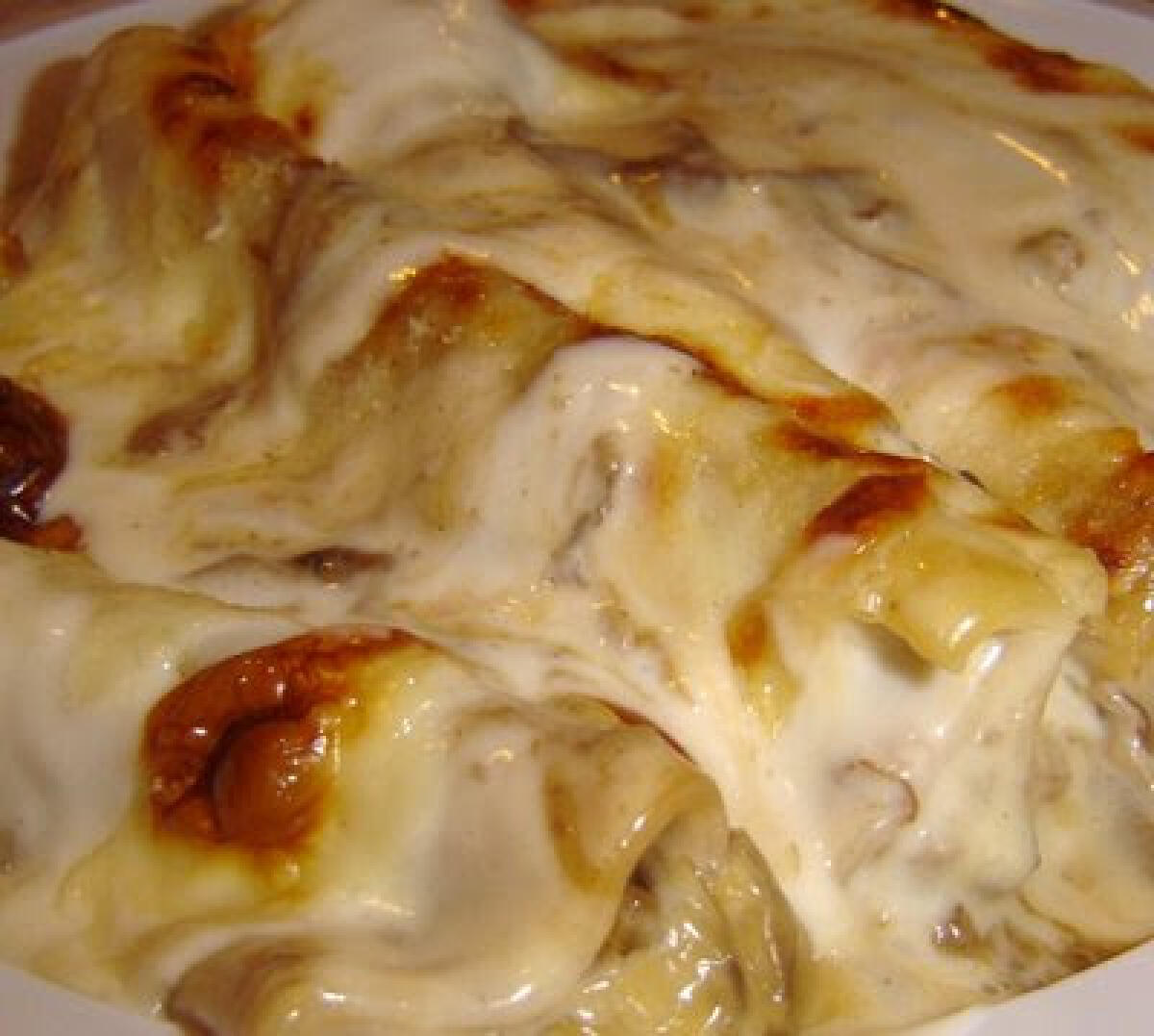 Ricetta Cannelloni ai funghi porcini - 