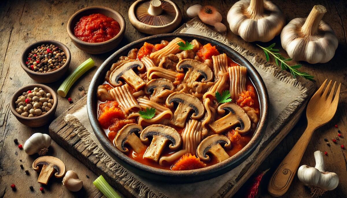 Ricetta Trippa ai funghi - 