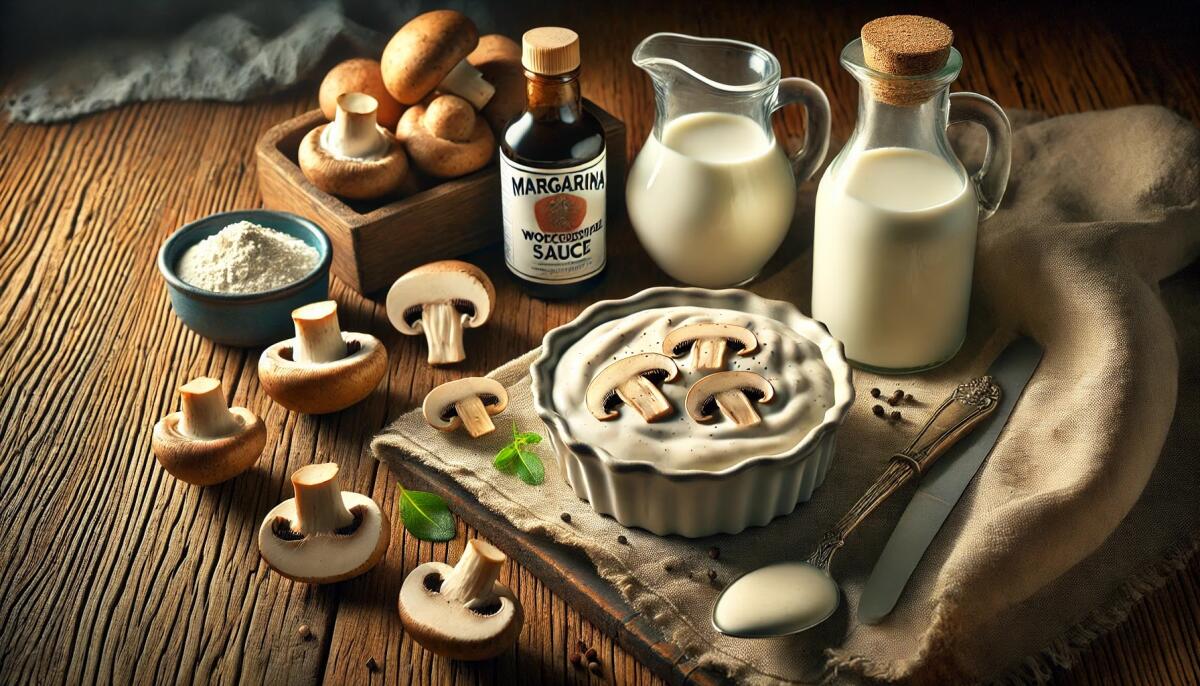 Ricetta Salsa bianca ai funghi - 