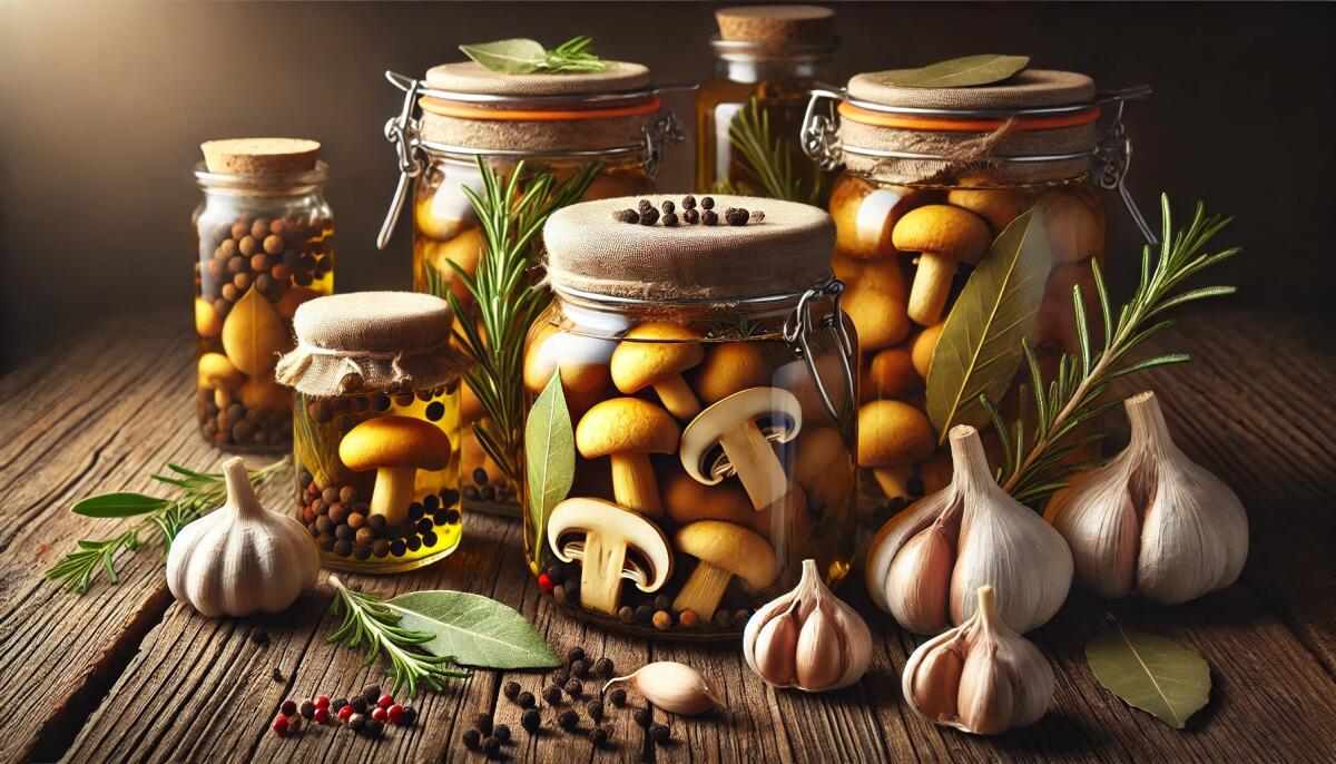 Ricetta Funghi misti sott'olio - 