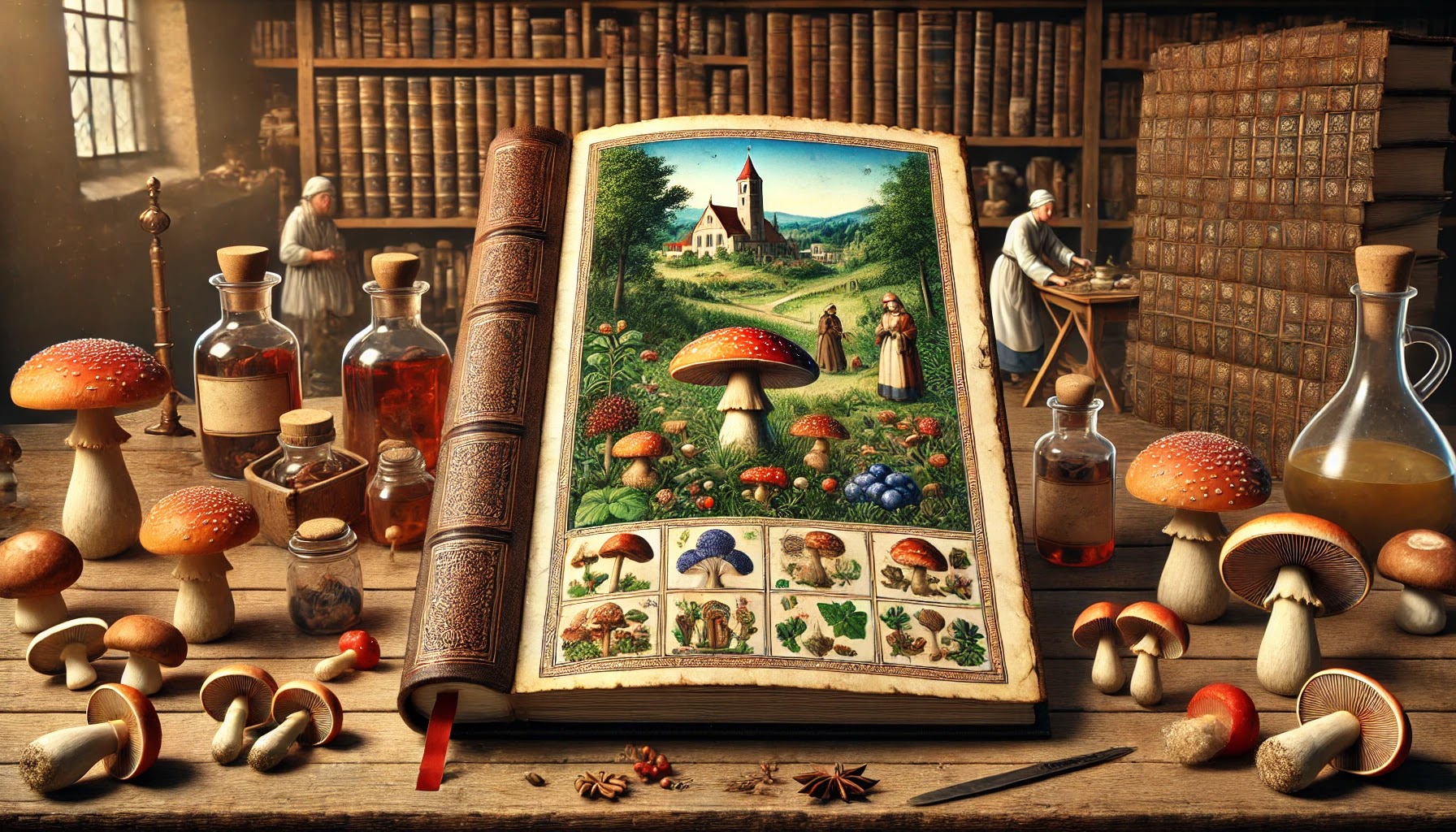 Significato Storico dei funghi nel Medioevo