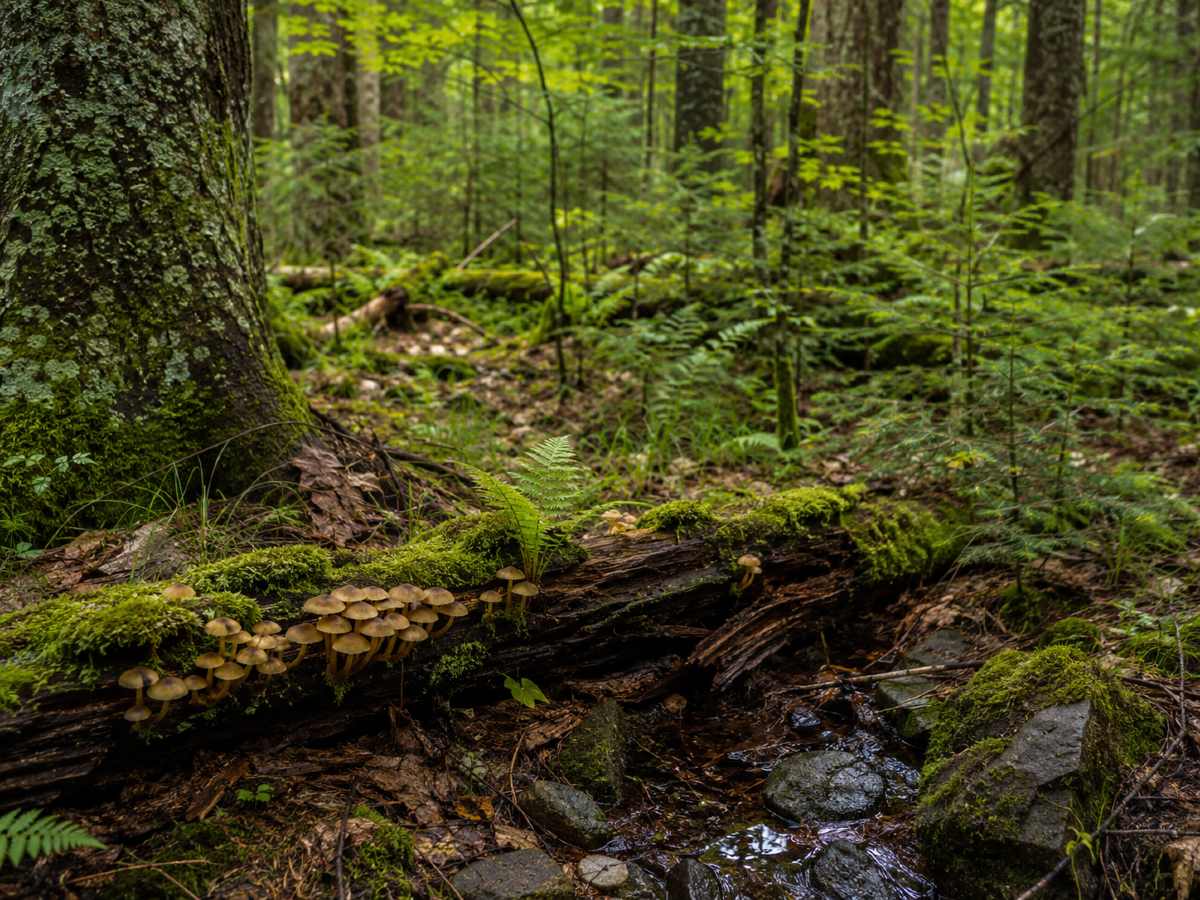 Biodiversità in un bosco